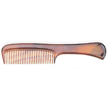 GRZEBIEŃ BURSZTYNOWY Z RĄCZKĄ    A@A !